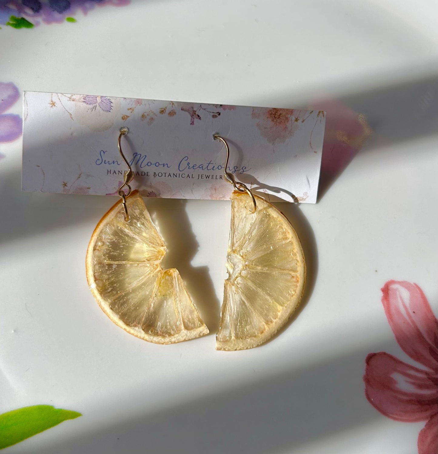 Lemon Halves Dangles