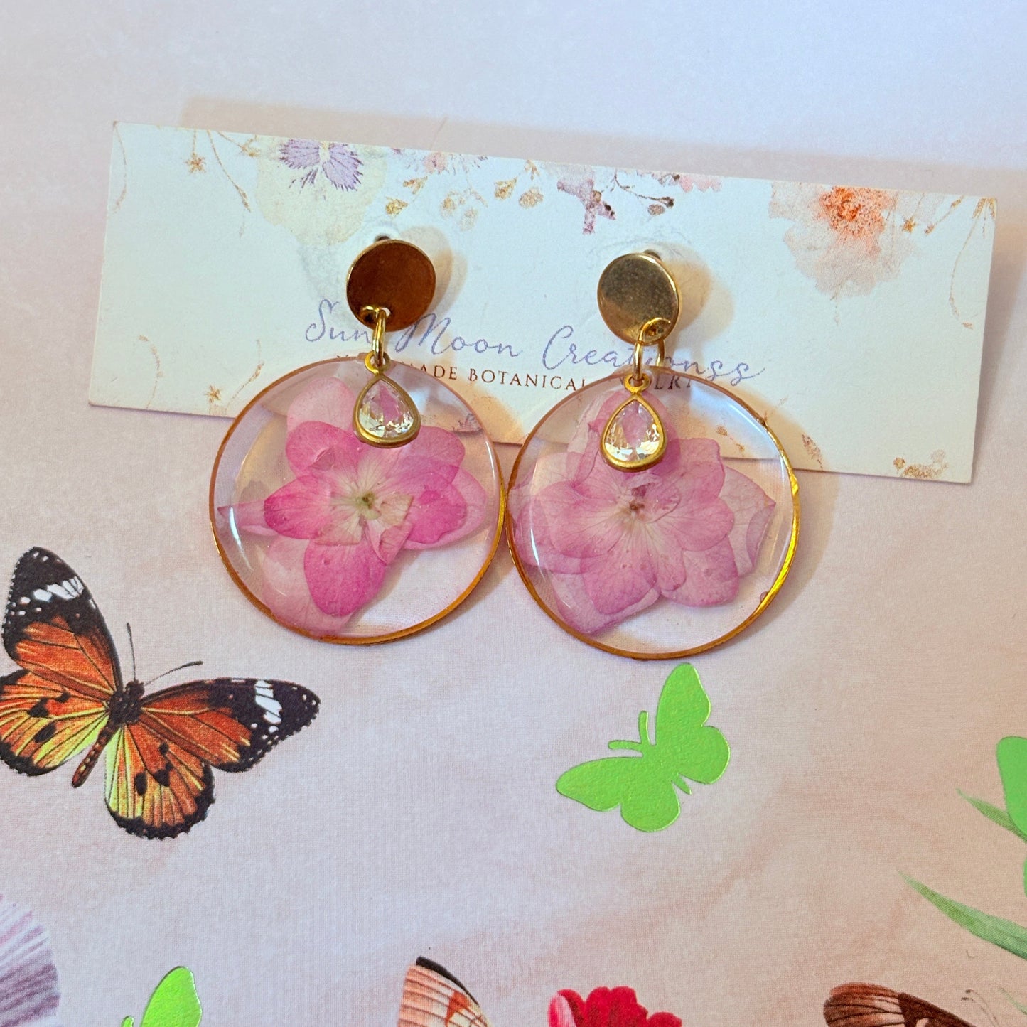 Princess Daydream Gold Dangles