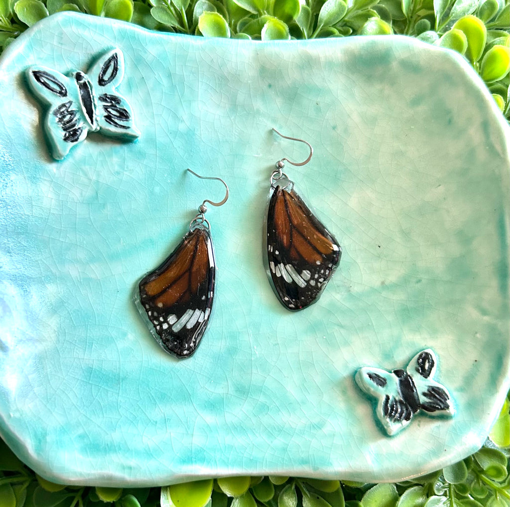 Monarch Wings Earrings