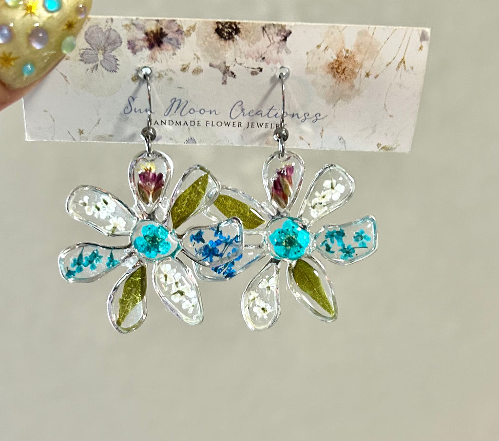 Flower Girl Floral Assortment Earrings
