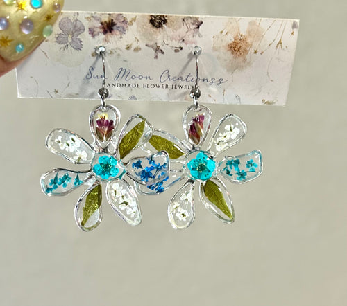 Flower Girl Floral Assortment Earrings