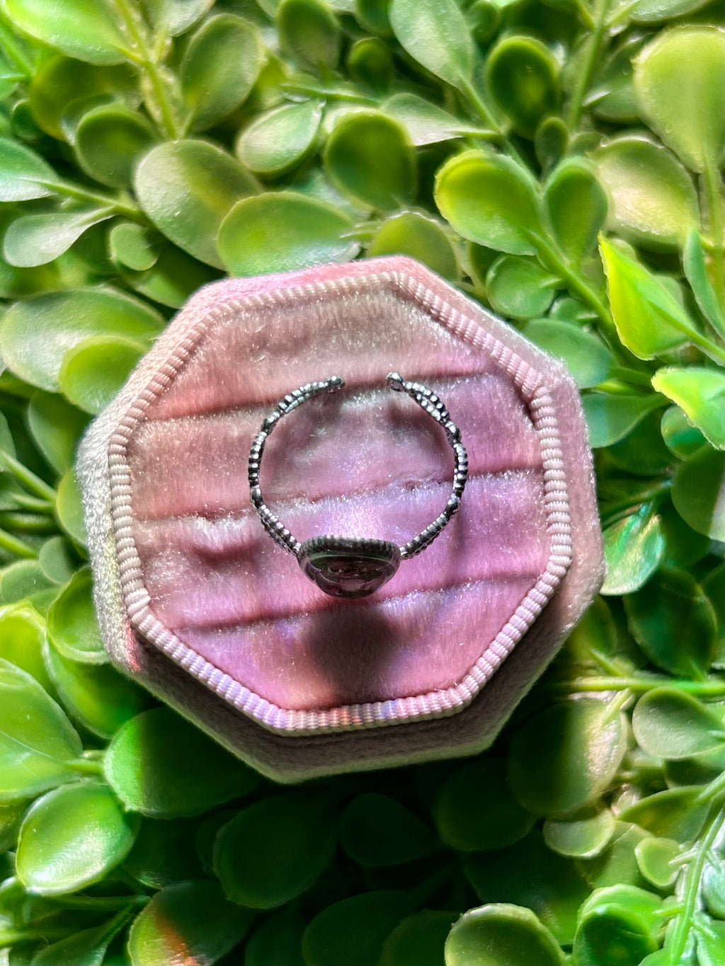 Forget Me Not Flower Ring in Silver
